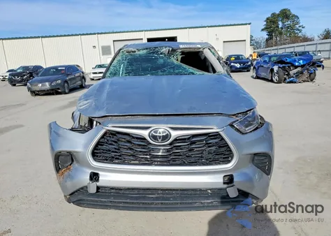 2021 Toyota Highlander L from USA, damaged, VIN 5TDCZRAH0MS080284